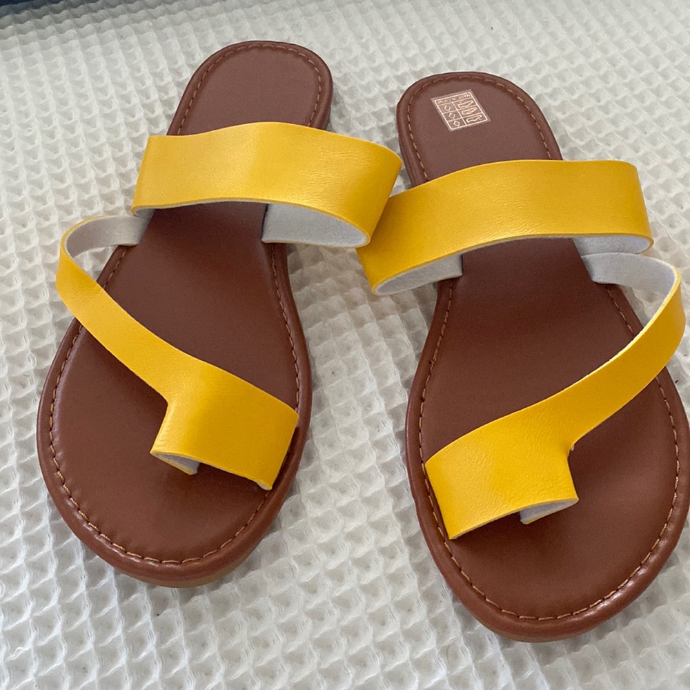 Yellow sandal